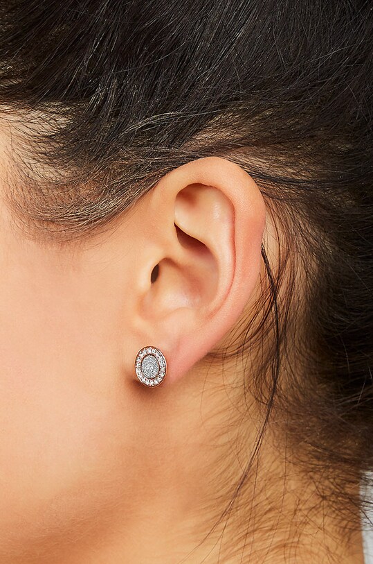 Fossil - Σκουλαρίκια χρυσαφί JF03263791