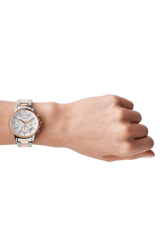 Akcesoria Armani Exchange - Zegarek AX4331 AX4331 srebrny