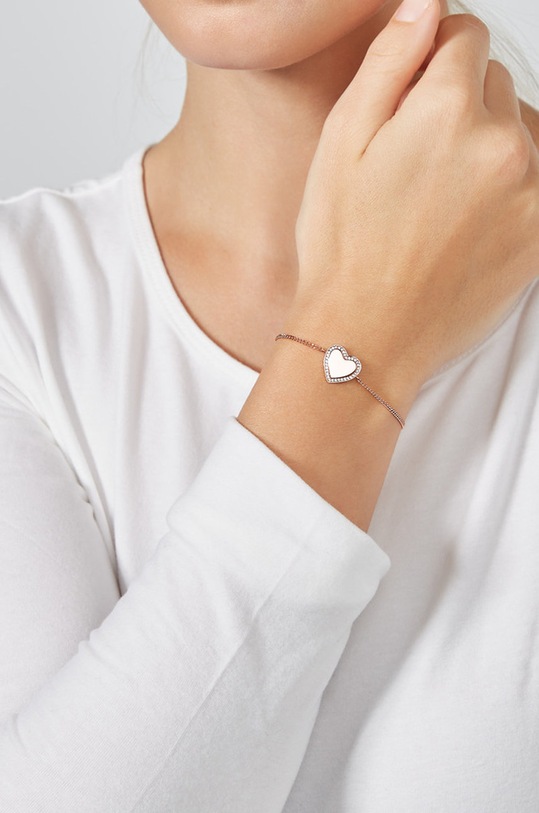 Fossil - Bransoletka JF03361791 JF03361791 różowy