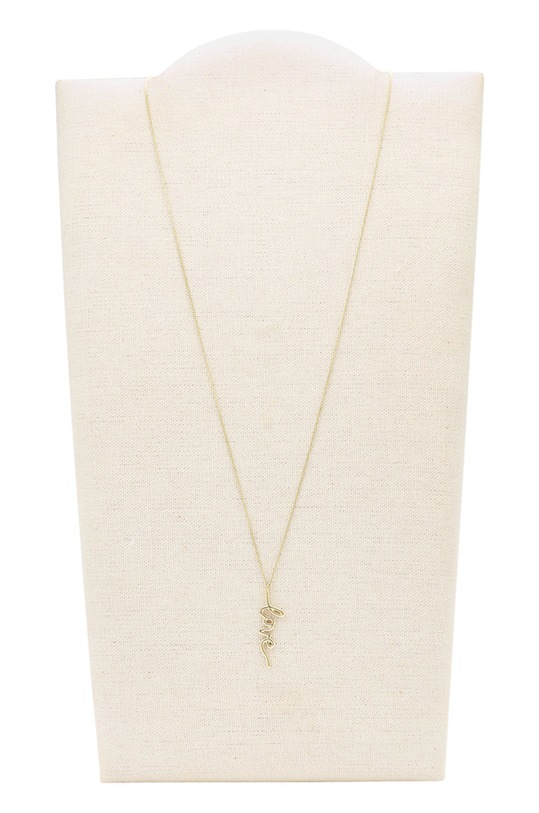 Fossil - Náhrdelník JF03343710 zlatá AA00