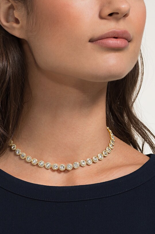 Swarovski - Náhrdelník Angelic 5505468 zlatá AA00