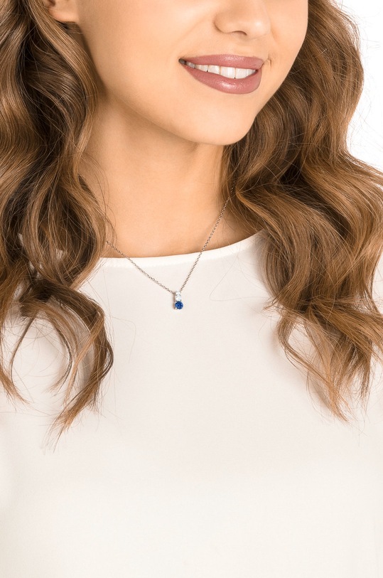 Swarovski - Colier Attract Trilogy Round 5416156 argintiu AA00