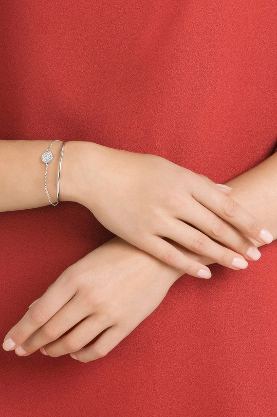 Akcesoria Swarovski - Bransoletka Ginger 5389044 5389044 srebrny