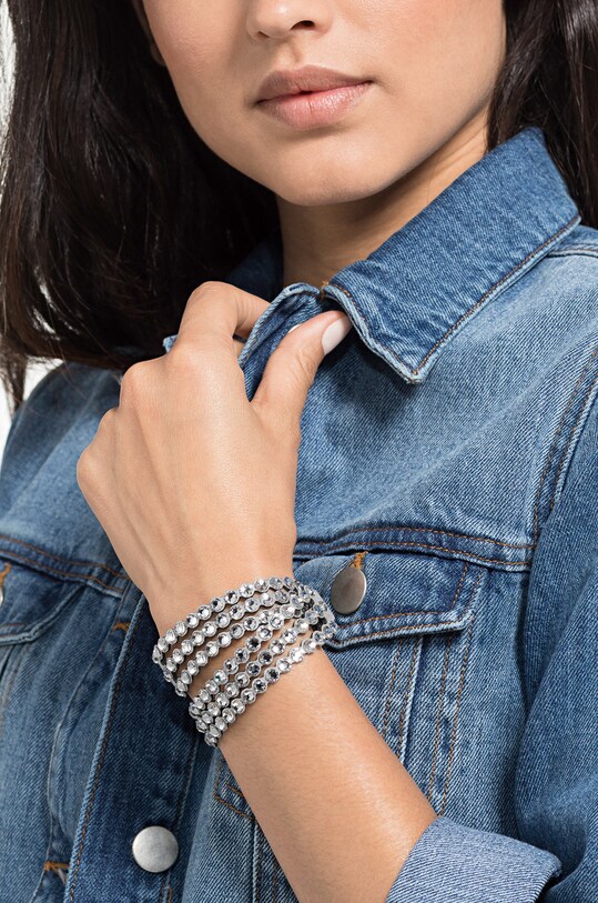 Swarovski - Bransoletka Power 5511698 szary 5511698