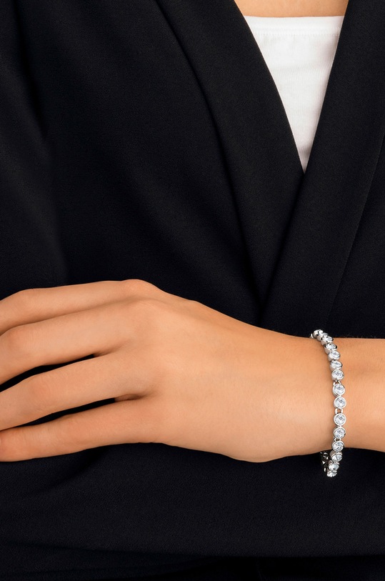 Swarovski - Náramek Tennis stříbrná 1791305