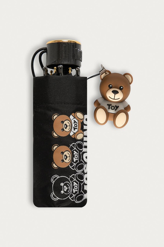 Deštník Moschino 8061.black černá AA00