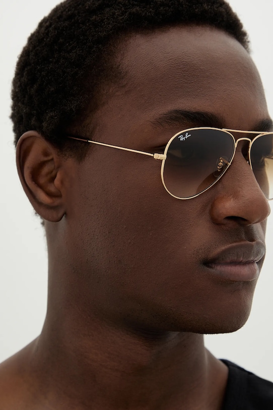 Ray-Ban - Slnečné okuliare AVIATOR LARGE METAL 0RB3025.00151.55