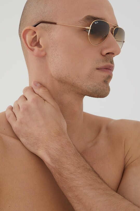 Ray-Ban - Ochelari de soare 0RB3025.00151.55 aur AA00