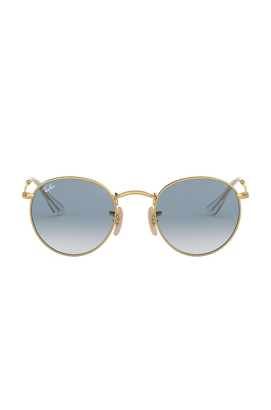 Akcesoria Ray-Ban - Okulary przeciwsłoneczne ROUND METAL 0RB3447N.001/3F złoty