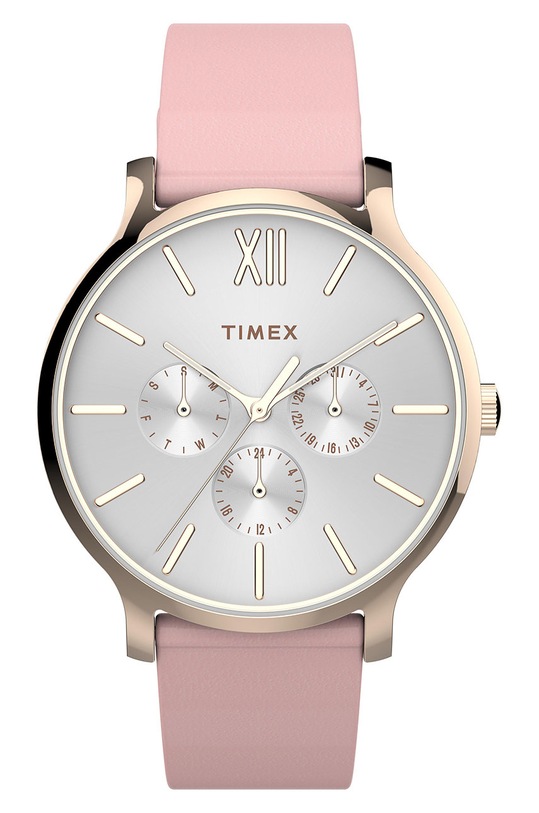 Timex zegarek TW2T74300 Transcend Multifunction różowy TW2T74300