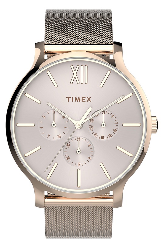 Timex - Zegarek TW2T74500 złoty TW2T74500