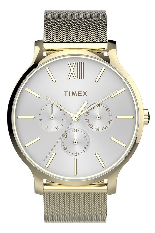 Timex - Годинник золотий TW2T74600