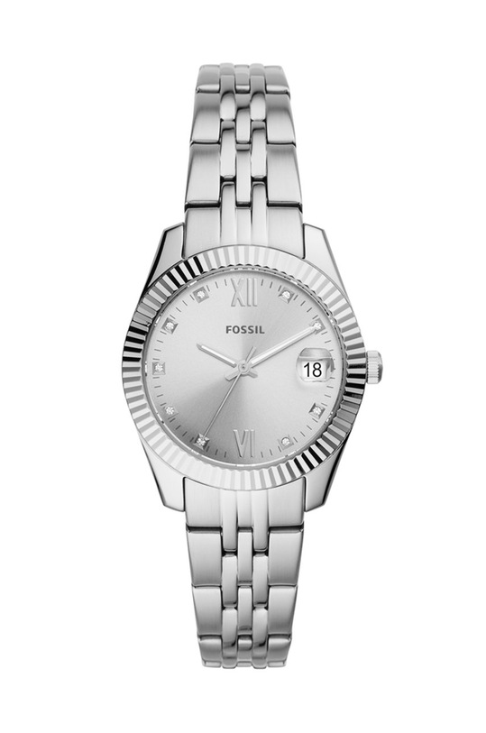 Fossil - Hodinky ES4897 strieborná ES4897