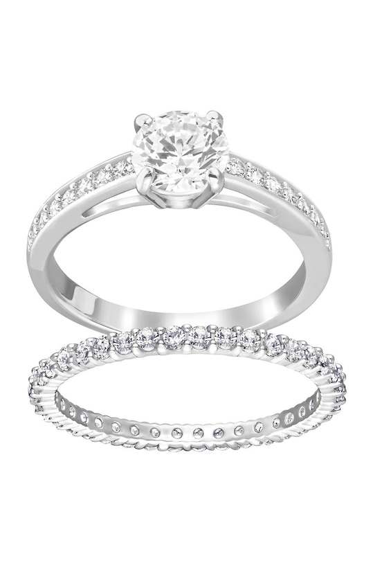 Doplnky Swarovski - Prstienky ATTRACT 5184979 strieborná