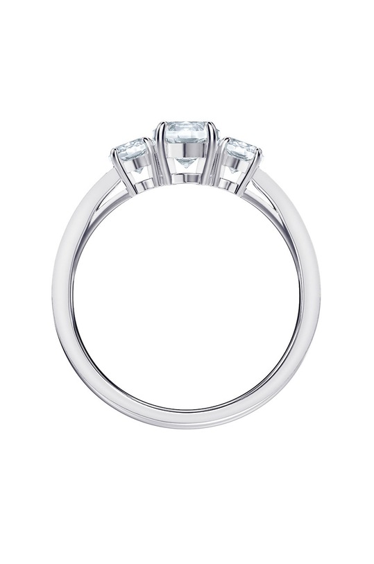 Doplňky Swarovski - Prstýnek ATTRACT TRILOGY 5414972 stříbrná