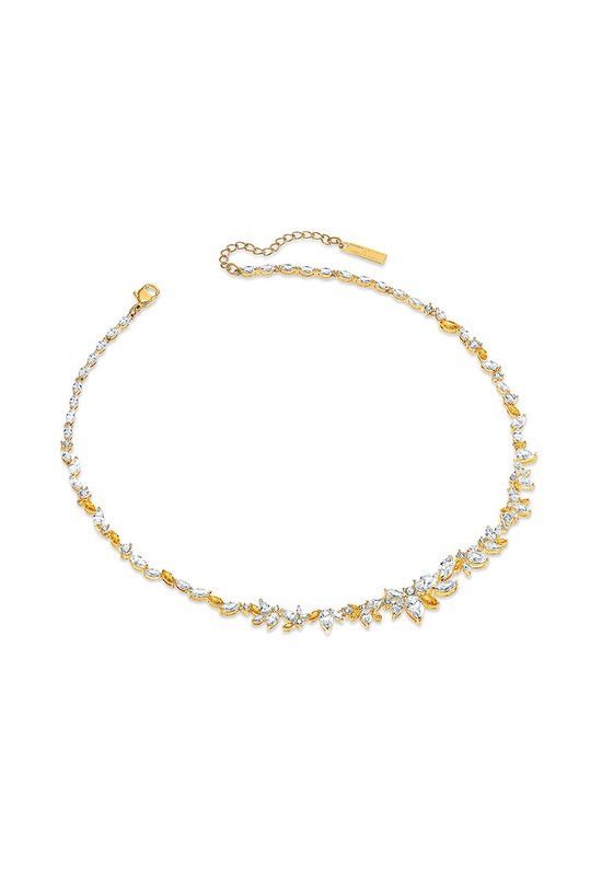 Swarovski - Náhrdelník BOTANICAL 5535775 zlatá AA00