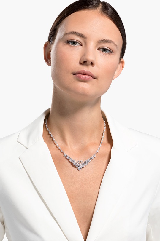 Swarovski - Naszyjnik DANCING SWAN 5536766 5536766 złoty AA00