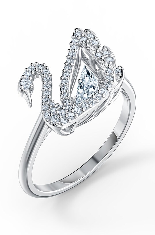 Swarovski - Кольцо DANCING SWAN серебрянный 5520712