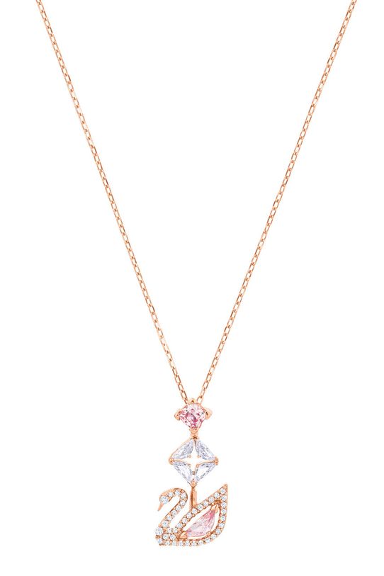 Αξεσουάρ Swarovski - Κολιέ DAZZLING SWAN 5473024 χρυσαφί