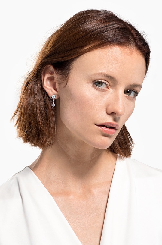 Swarovski - Fülbevaló LIFELONG HRT 5517943 ezüst AA00