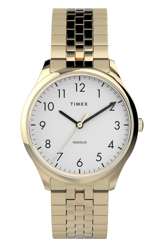 Timex zegarek TW2U40100 Easy Reader złoty TW2U40100
