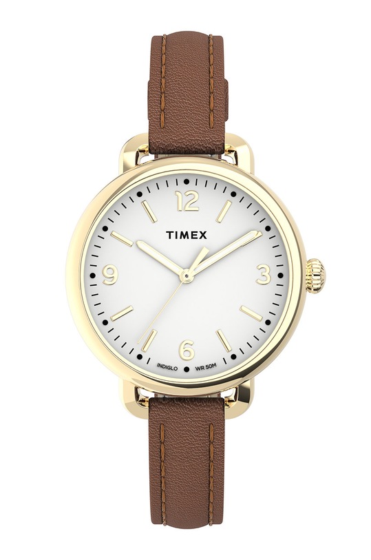 Timex zegarek TW2U60000 Standard Demi brązowy TW2U60000