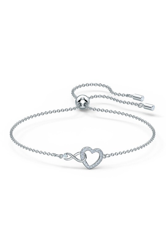 Swarovski - Bransoletka SWA INFINITY 5524421 5524421 srebrny AA00