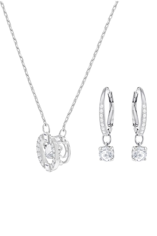 Swarovski - Colier si cercei SPARKLING DC 5279018 argintiu AA00