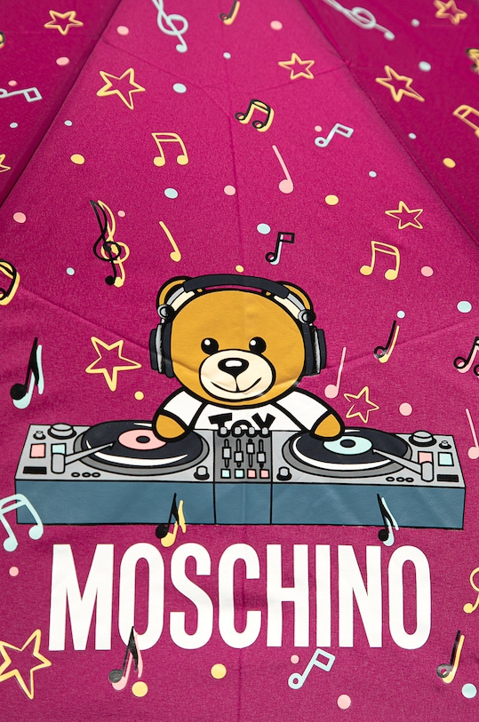 Akcesoria Moschino - Parasol 8069.bordeaux fioletowy