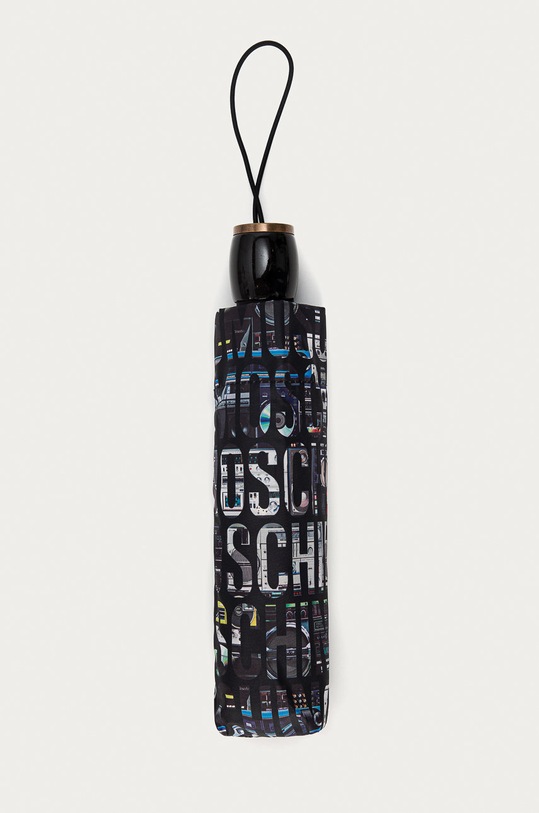 Doplňky Deštník Moschino 8600.black černá