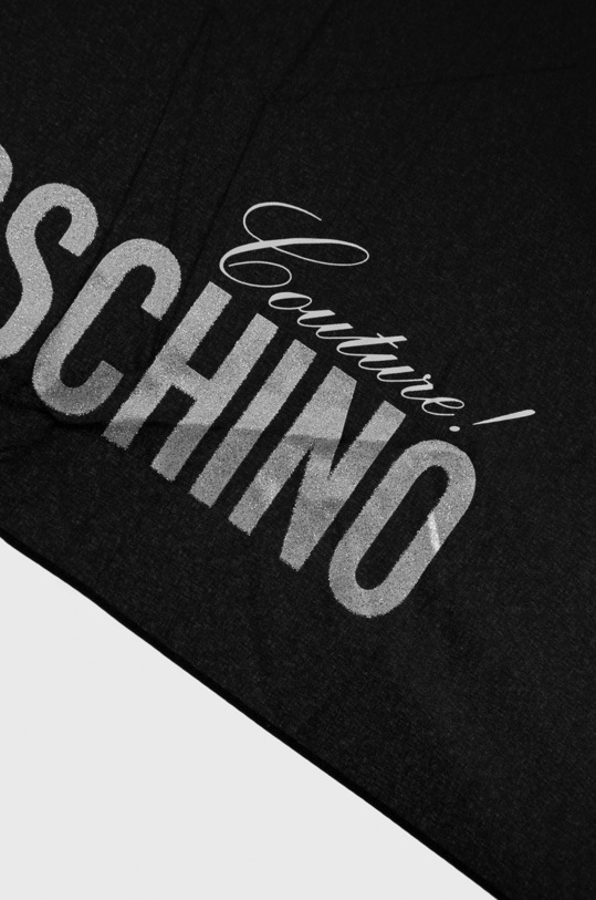 Doplňky Deštník Moschino 8900.blacksilver černá