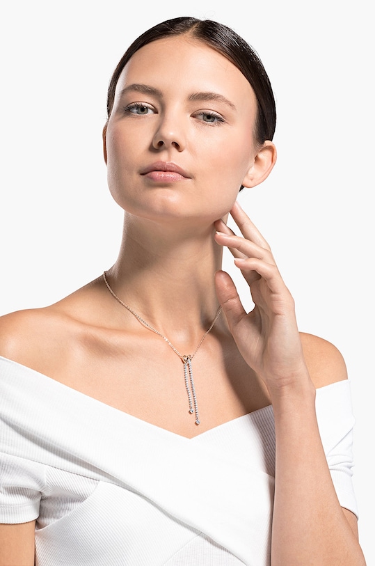 Akcesoria Swarovski - Naszyjnik LIFELONG HEART 5517952 5517952 srebrny