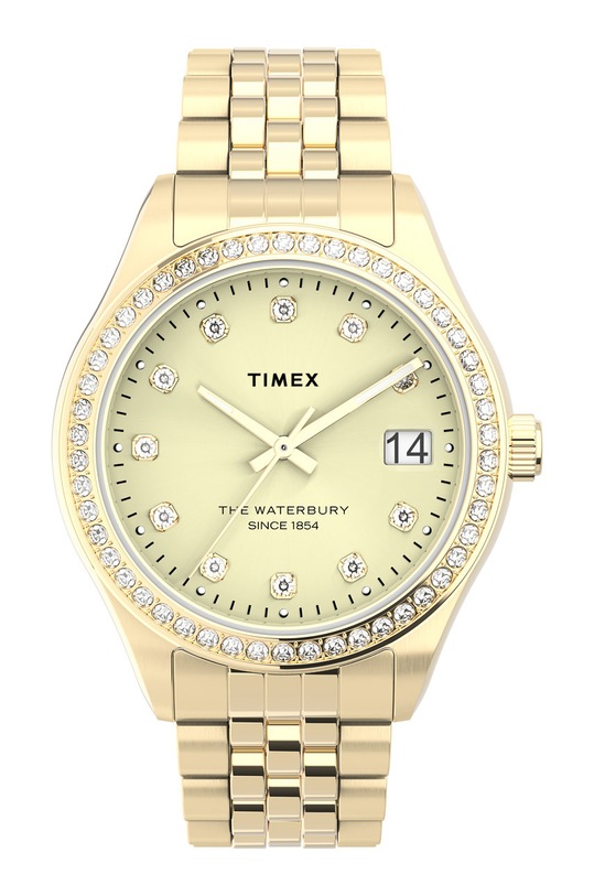 Timex - Hodinky TW2U53800 zlatá TW2U53800