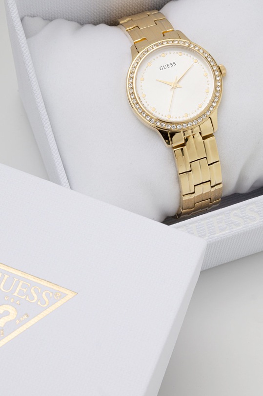 Doplňky Guess Hodinky W1209L2 W1209L2 zlatá