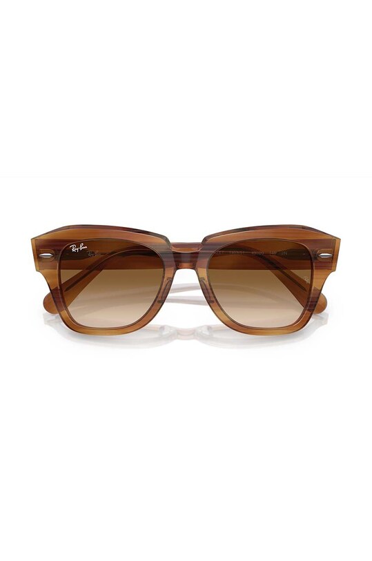 Sluneční brýle Ray-Ban STATE STREET 0RB2186 hnědá