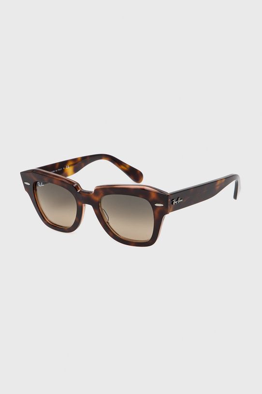 Okuliare Ray-Ban STATE STREET hnedá 0RB2186