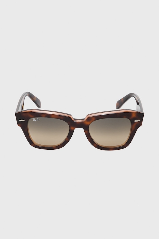 Okuliare Ray-Ban STATE STREET 0RB2186 hnedá AA00