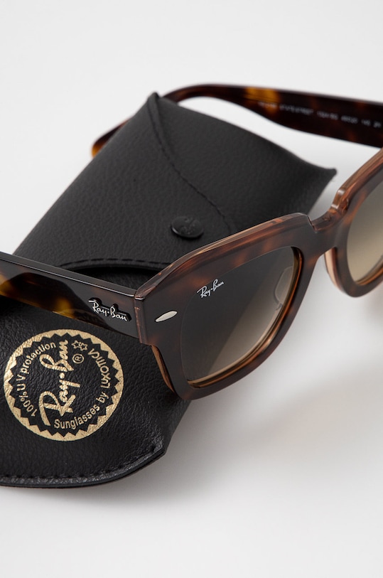 Okuliare Ray-Ban STATE STREET hnedá 0RB2186