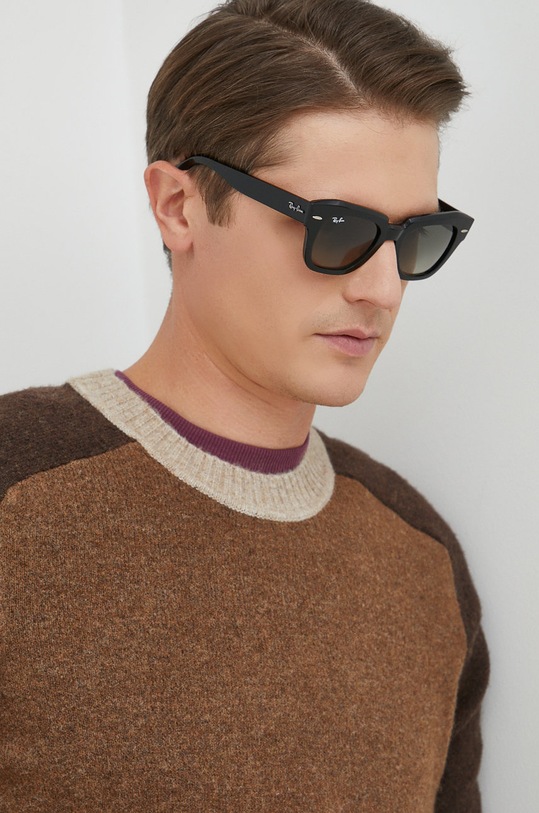 Ray-Ban okulary przeciwsłoneczne STATE STREET 0RB2186