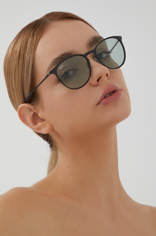 Sluneční brýle Ray-Ban ERIKA METAL černá 0RB3539