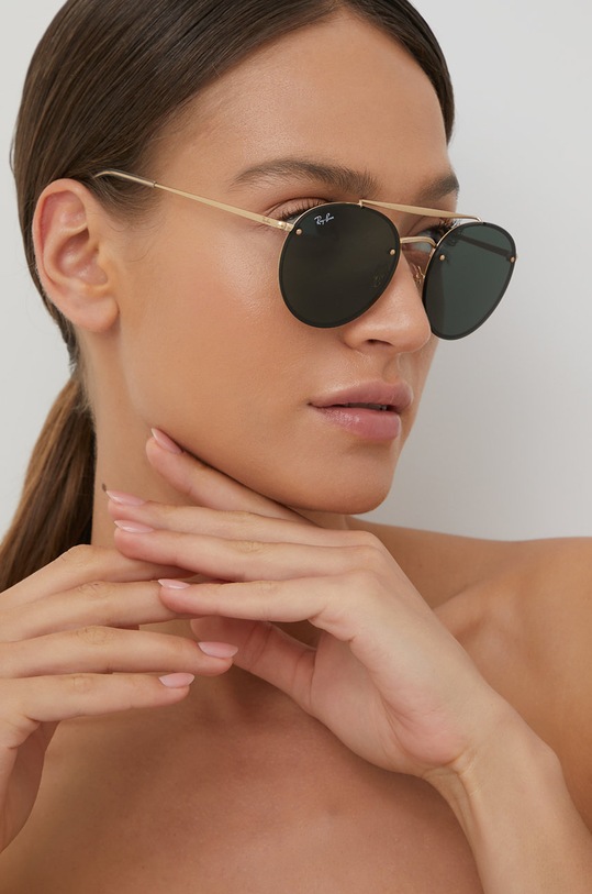 Ray-Ban - Okuliare BLAZE ROUND čierna 0RB3614N.914071