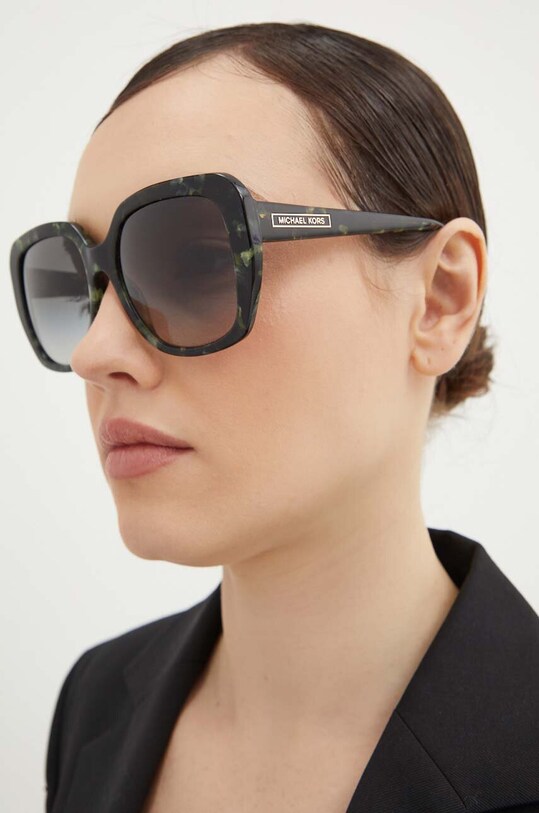 MICHAEL Michael Kors okulary przeciwsłoneczne zielony 0MK2140
