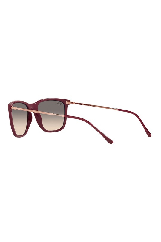 Ray-Ban okulary przeciwsłoneczne 0RB4344.653432 bordowy