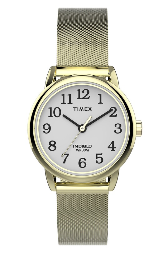 Timex zegarek TW2U08000 Easy Reader złoty TW2U08000