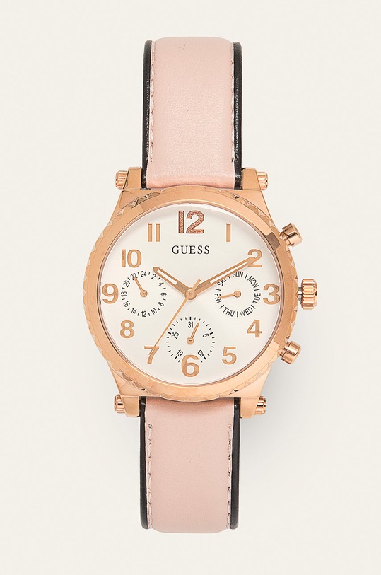 Guess Zegarek różowy GW0036L3