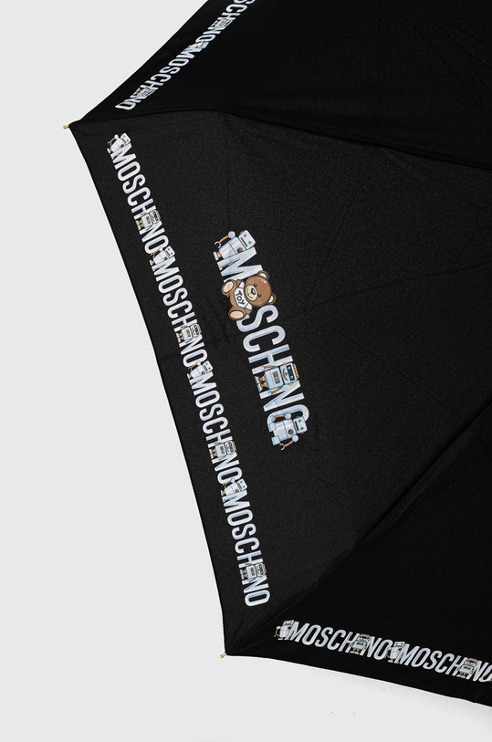 Doplňky Deštník Moschino 8123.black černá