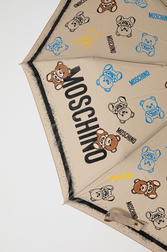 Akcesoria Moschino Parasol 8033.darkbeige beżowy