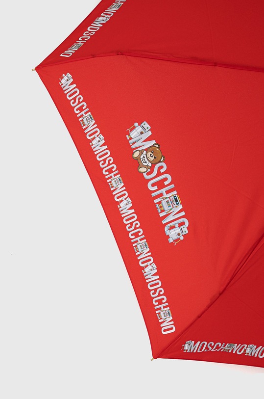 Akcesoria Moschino Parasol 8123.beige czerwony