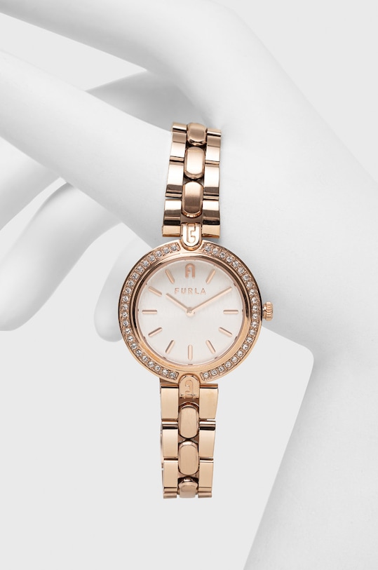Furla zegarek złoty WW00002003L3