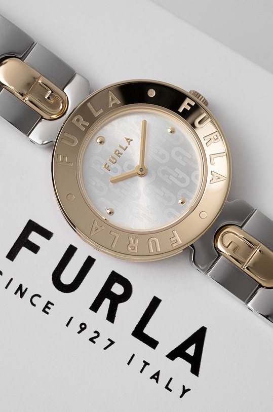 Akcesoria Furla zegarek WW00004007L4 srebrny